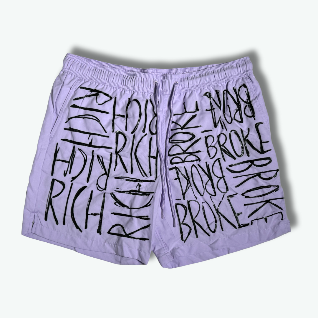 RB PAINTED SWIM TRUNK