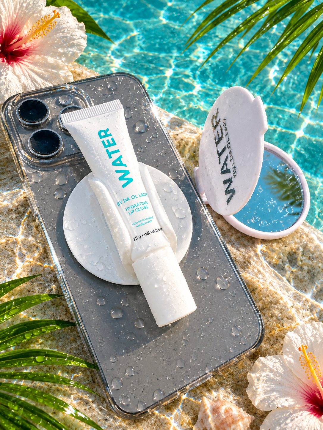 WATER  Hydrating Lip serum jelly gloss (new name same product)🏝️💕