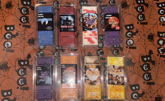 October never ends (FULL SIZE) wax melt set 🎃👻 valued at 52$ (save12$)6.50 each melt bar